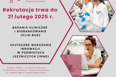 SKUTECZNE WDRAŻANIE INNOWACJI W PODMIOTACH LECZNICZYCH (INNO) (6)