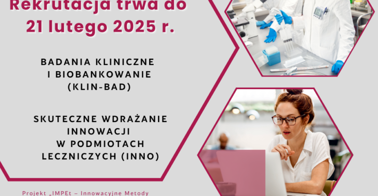 SKUTECZNE WDRAŻANIE INNOWACJI W PODMIOTACH LECZNICZYCH (INNO) (6)